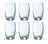 Arcoroc Vaso de agua Salto - 350 ml - 6 piezas