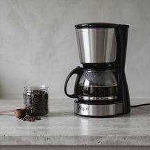 Argon filtro cafetera con jarra de vidrio - 6 tazas - 750 ml