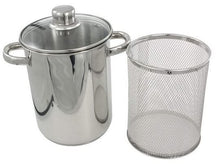 Olla para espárragos / Olla para pasta - Acero inoxidable - ø 16 cm / 4.0 litros