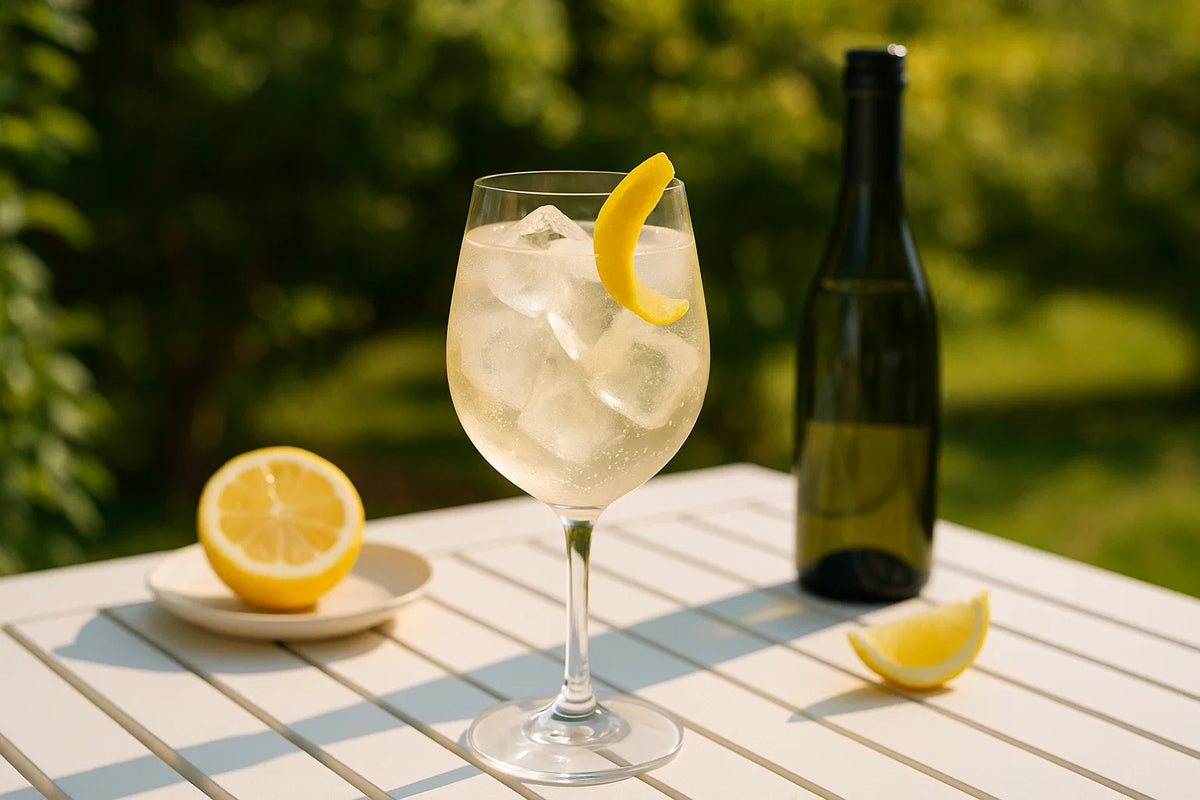 Esta bebida ligera combina el sabor único y cítrico del yuzu con burbujas y hielo para una perfecta y veraniega sensación refrescante.