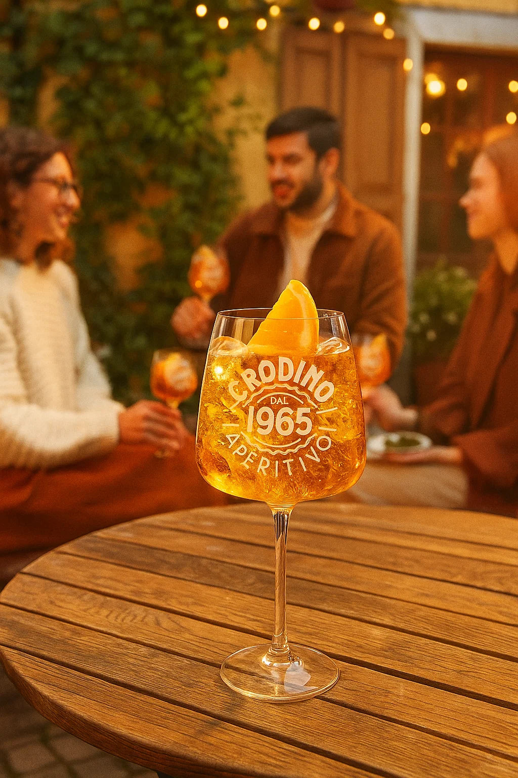 Una refrescante alternativa sin alcohol al clásico Aperol Spritz.