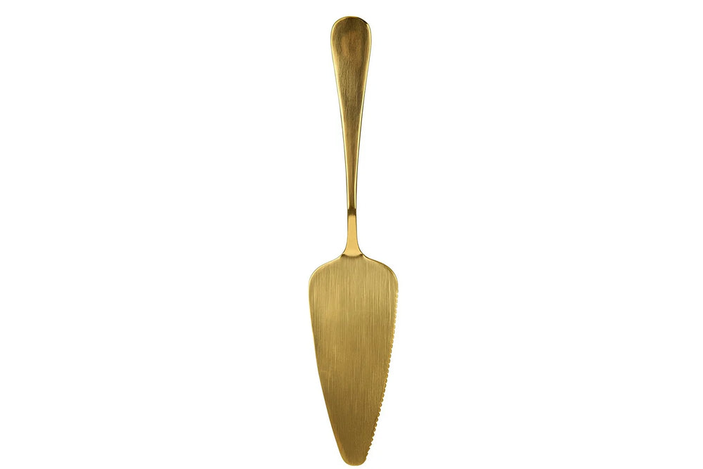 Cookinglife Paleta para pastel dorada 22.5 cm