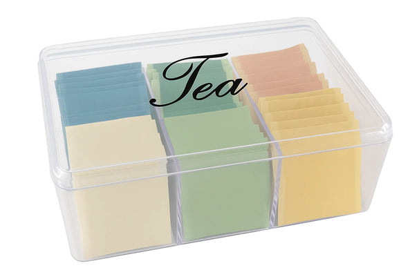 Caja para té Cookinglife - caja de té - Sakura Tea - 6 compartimentos - 21 x 15 x 9 cm