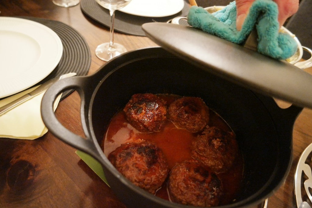 Albóndigas con un giro de Sinterklaas
