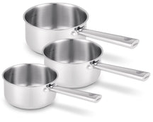Set de cacerolas Beka Cicla de acero inoxidable 3 piezas ø 16, 18 y 20 cm - apto para todas las fuentes de calor