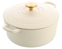 BK Braadpan Bourgogne Cream White Gietijzer ø 24 cm / 4.2 Liter