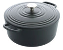 BK Cocotte Bourgogne Earl Grey de Hierro Fundido ø 24 cm / 4,2 litros - revestimiento antiadherente esmaltado