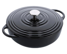 BK Lage Braadpan Bourgogne Jet Black Gietijzer ø 28 cm