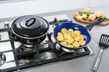 BK Braadpan Fortalit Emaille Zwart ø 30 cm / 5 Liter - sfeerbeeld 3