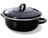 BK Braadpan Fortalit Emaille Zwart ø 36 cm / 7.5 Liter