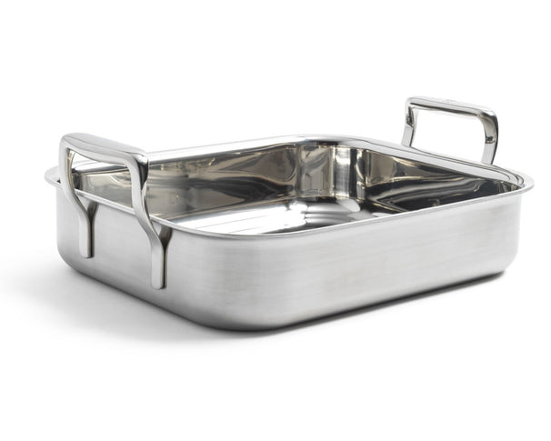 BK Bandeja para asar / Fuente de horno Superior Tri-Ply Acero Inoxidable 30 x 24 cm / 4,7 litros