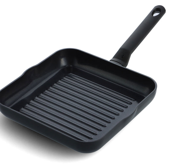 BK Sartén grill Easy Induction 26 x 26 cm - revestimiento antiadherente cerámico