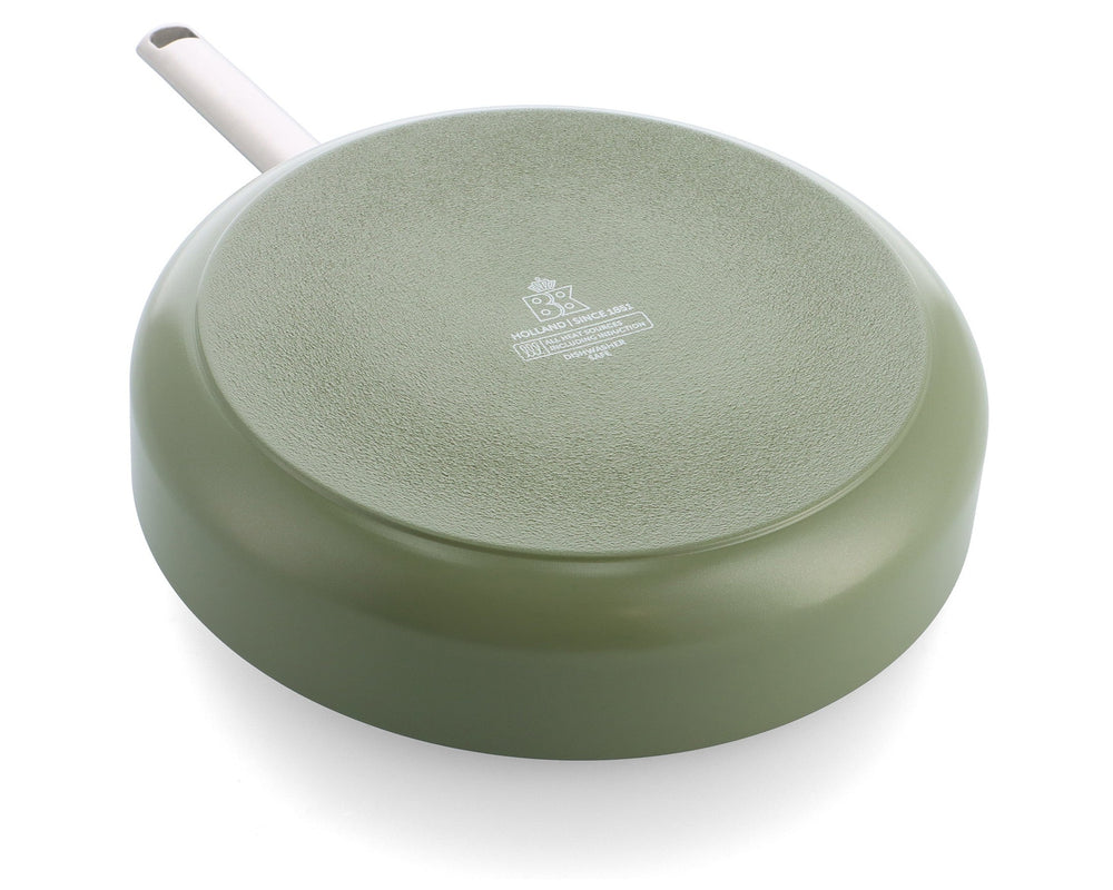 BK Hapjespan met deksel Sublime Olive Green ø 28 cm / 3.6 Liter - onderaanzicht