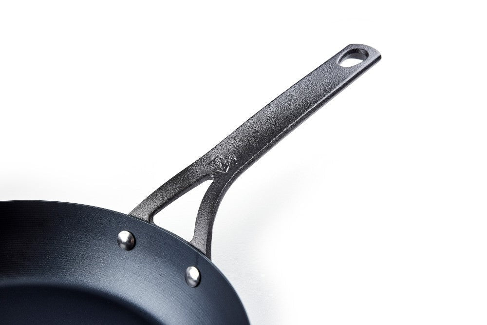 BK Koekenpan Black Steel Plaatstaal ø 20 cm - zijaanzicht