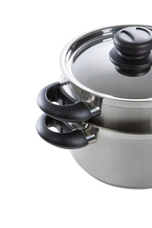BK Kookpan Karaat+ RVS ø 20 cm / 2.8 Liter - gestapeld