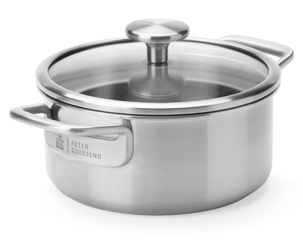 BK Olla Peter Goossens Maestro 3-Ply Acero Inoxidable ø 18 cm / 2,1 litros