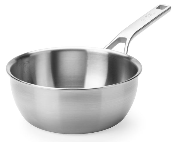 BK Salteadora Peter Goossens Maestro 3-Ply Acero Inoxidable ø 20 cm / 2,4 litros - sin revestimiento antiadherente