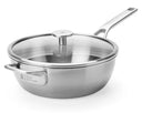 BK Salteadora Peter Goossens Maestro 3-Ply Acero Inoxidable ø 24 cm / 3,4 litros - con tapa - sin revestimiento antiadherente
