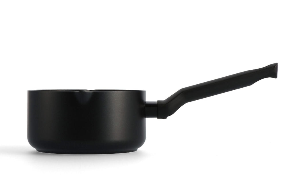 BK Steelpan Easy Induction Zwart ø 16 cm / 1.6 Liter - zijaanzicht
