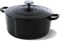 BK Cazuela Bourgogne Jet Black Hierro Fundido ø 28 cm / 6.7 litros - revestimiento antiadherente esmaltado