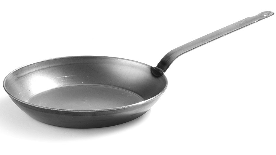 Sartén Blackwell de acero plano - Lyonnaiserpan - ø 32 cm - adecuada para todas las fuentes de calor - sin capa antiadherente