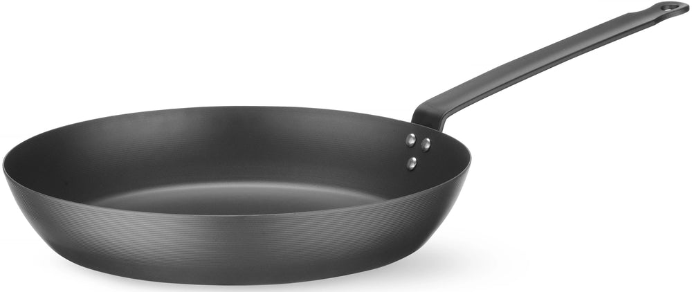 Sartén Blackwell de acero al carbono ø 30 cm - adecuada para todas las fuentes de calor - sin capa antiadherente