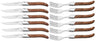 Cubiertos para steak Blackwell Laguiole - Cuchillos y tenedores para steak - Madera de rosa - 12 unidades
