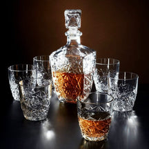 Set de whisky Bormioli Rocco Dedalo - Set de 7 piezas