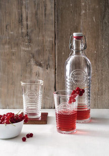 Bormioli Rocco Botellas con cierre / Botellas Weck Officina 1825 - Transparente - 1.2 litros - 2 unidades
