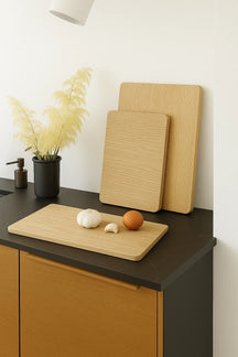 Set de tablas de cortar Cookinglife Bambú 3 piezas