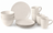 Broste Copenhagen Juego de desayuno Nordic Vanilla 12 piezas / 4 personas - 4 platos para desayuno, 4 cuencos y 4 tazas