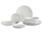 Broste Copenhagen Juego de vajilla Stevns 12 piezas / 4 personas - 4 platos llanos, 4 platos para desayuno y 4 platos hondos