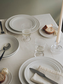 Broste Copenhagen Juego de vajilla Stevns 12 piezas / 4 personas - 4 platos llanos, 4 platos para desayuno y 4 platos hondos