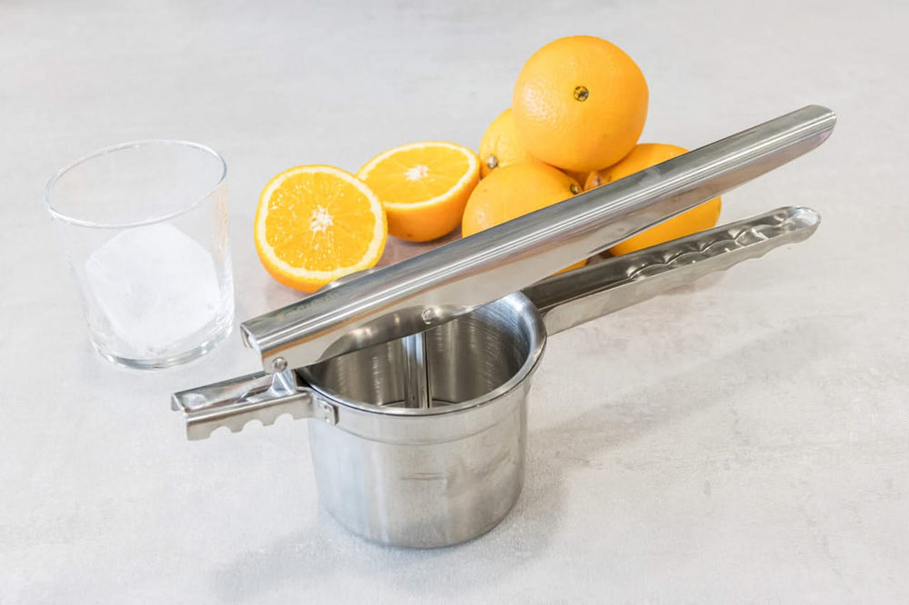 Prensa para puré Master Class Deluxe de acero inoxidable 31 cm - Prensa para patatas y puré