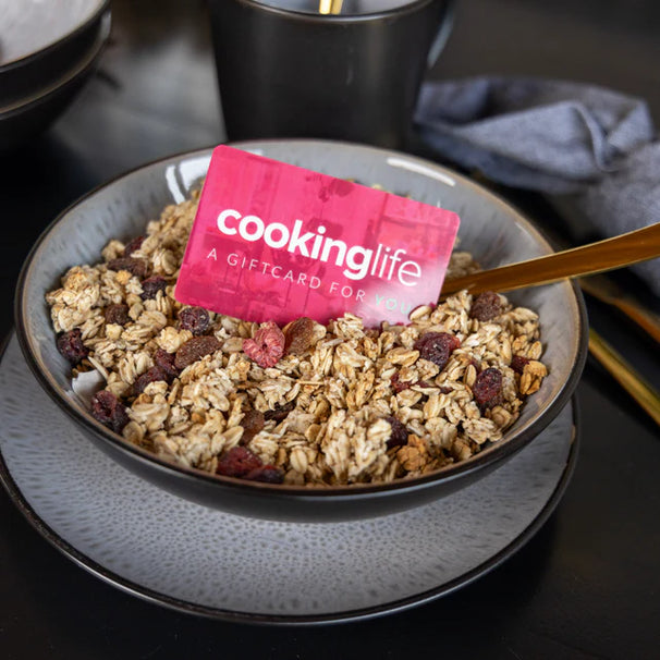 Caja sorpresa Cookinglife y tarjeta regalo gratis de 10 €