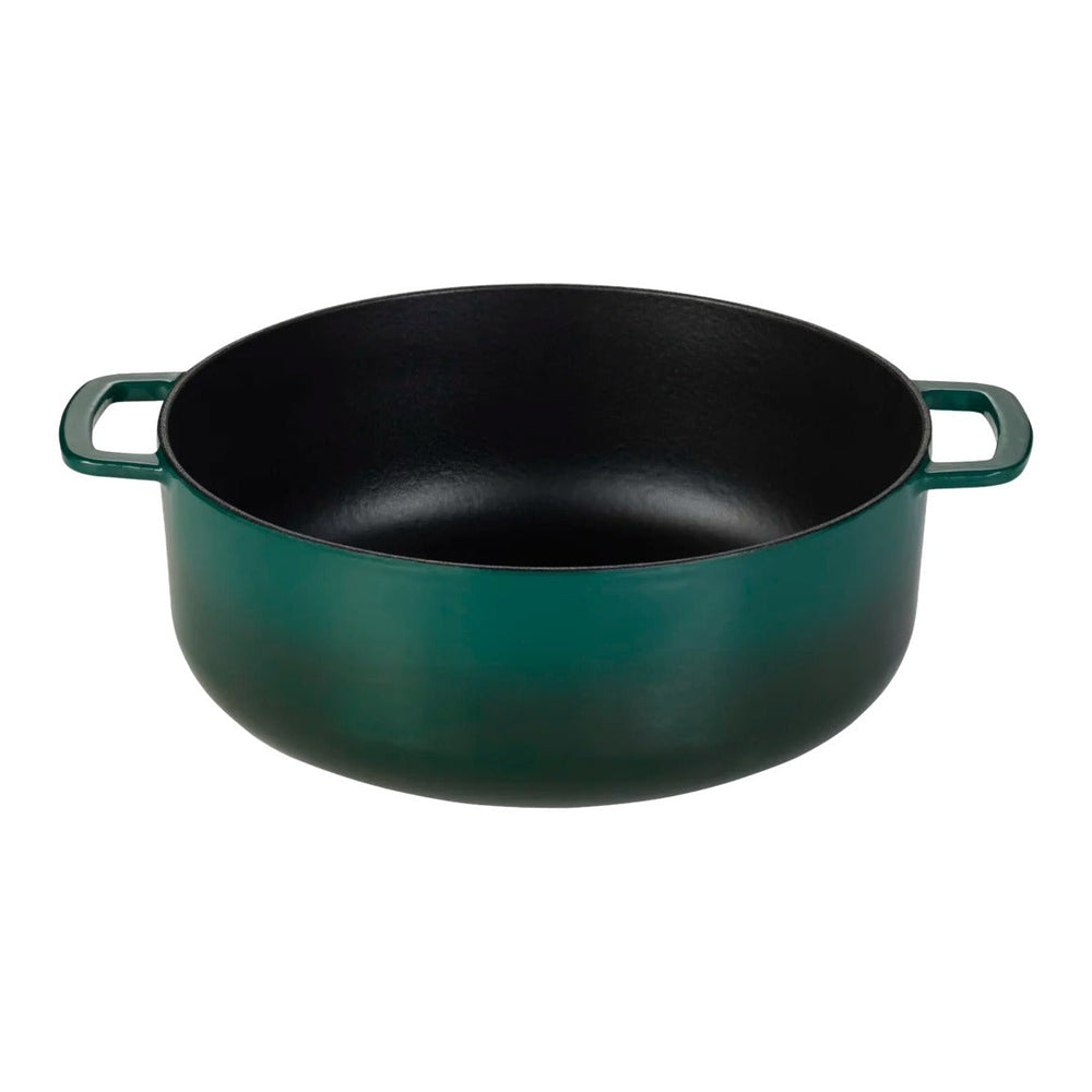 Combekk Braadpan met deksel Gietijzer Holly Green ø 24 cm / 3.8 Liter - zonder deksel