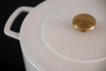 Combekk Braadpan met deksel Gietijzer Sand ø 28 cm / 5.3 Liter - detail 1