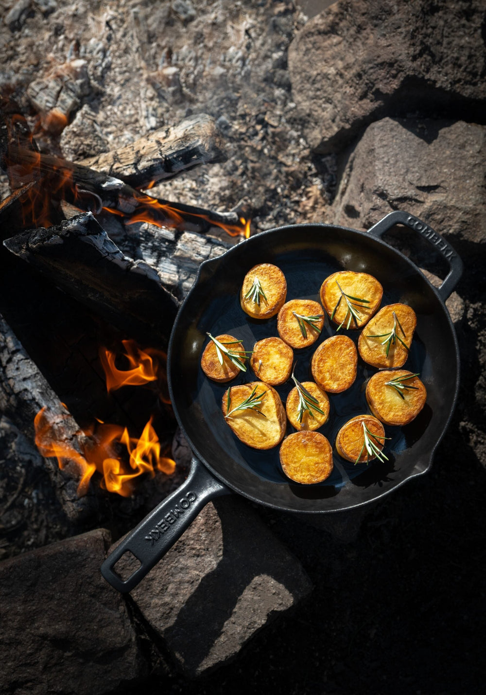 Combekk Koekenpan Skillet Classic Gietijzer Zwart ø 26 cm - sfeerbeeld 1