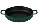 Combekk Sartén con 2 asas de Hierro Fundido Holly Green ø 28 cm - recubrimiento esmaltado antiadherente