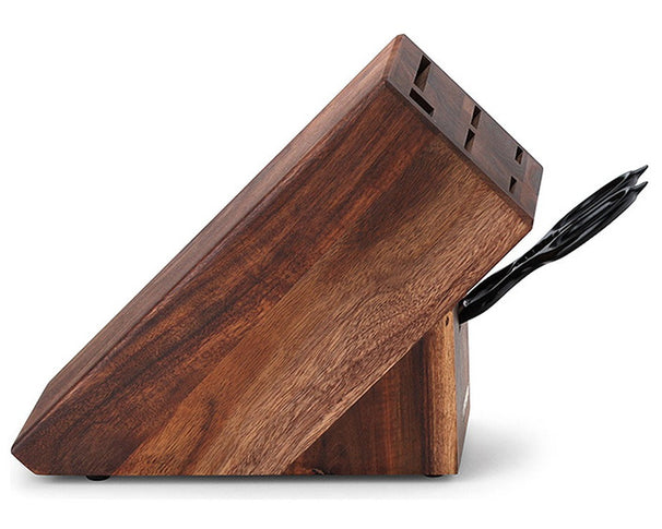 Continenta Bloque de cuchillos con ranura para tijeras - Madera de acacia - sin cuchillos