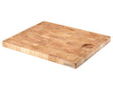 Continenta Tabla de Cortar de Madera con Canal de Jugo - Madera de Cabeza - 42 x 34 cm