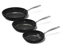 CP Set de Sartenes Signature Negro 3 piezas - ø 20, 24 & 28 cm - revestimiento antiadherente cerámico
