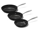Cook & Pan Koekenpannenset Signature Zwart 3-delig - ø 20, 24 & 28 cm