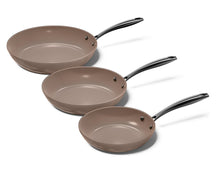 Cook & Pan Koekenpannenset Taupe of Mind 3-delig - ø 20, 24 & 28 cm