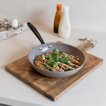 Cook & Pan Koekenpannenset Taupe of Mind 3-delig - ø 20, 24 & 28 cm - sfeerbeeld 1