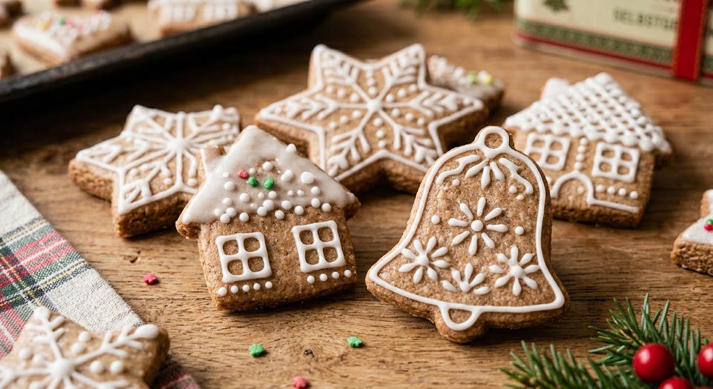 Galletas crujientes tipo speculaas con un auténtico toque alemán