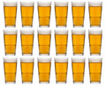 Cookinglife vasos de cerveza Vaasje / Amsterdammer 340 ml - 18 piezas