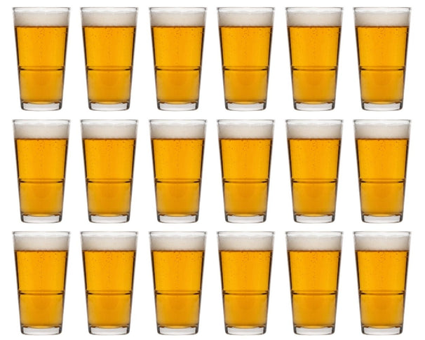 Cookinglife vasos de cerveza Vaasje / Amsterdammer 340 ml - 18 piezas