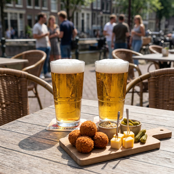 Cookinglife vasos de cerveza Vaasje / Amsterdammer 340 ml - 18 piezas