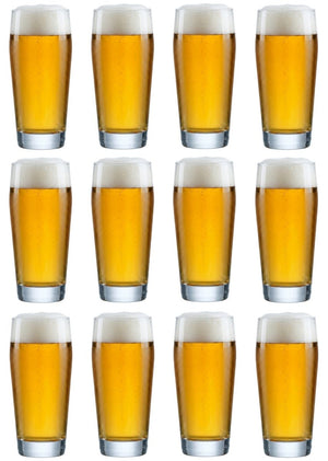 Cookinglife vasos de cerveza alemanes Willybecher 330 ml - 12 piezas